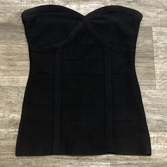 Guess Y2K Body-Con Strapless Tube Top 🖤🖤 - Picture 5 of 16
